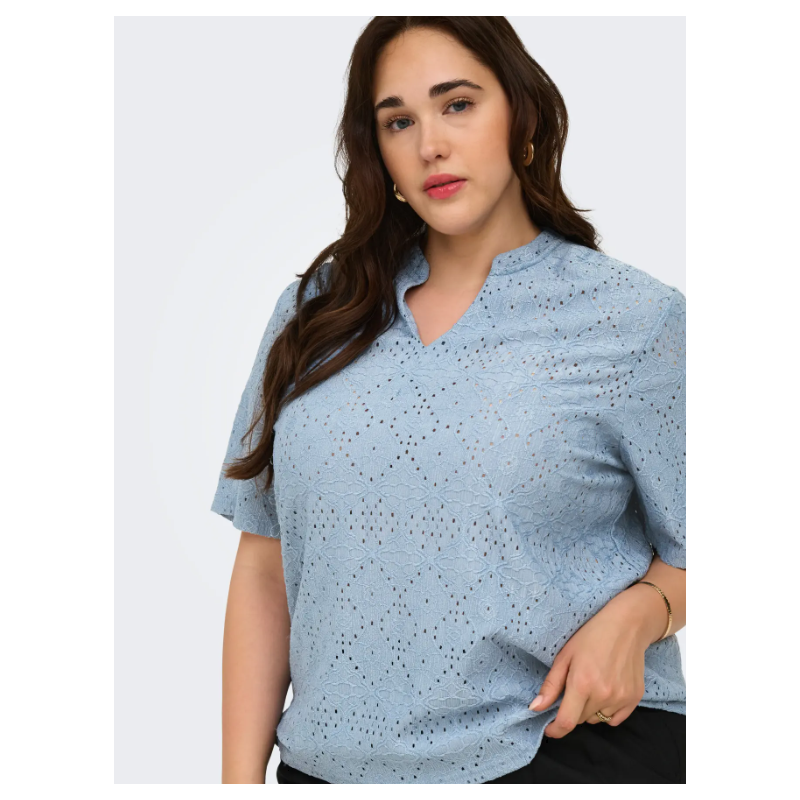 ONLY CARMAKOMA Hellen kortærmet t-shirt - Shopping bag