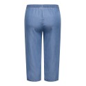 ONLY CARMAKOMA Charis Life culotte bukser - Medium blue denim