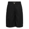 ONLY Goa lange hør shorts - Black