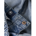 NAME IT BABY Rose Broderede Jeans 5321 - Light Blue Denim / Flower
