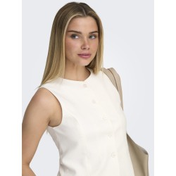 copy of ONLY Goa kortærmet hør vest - Black