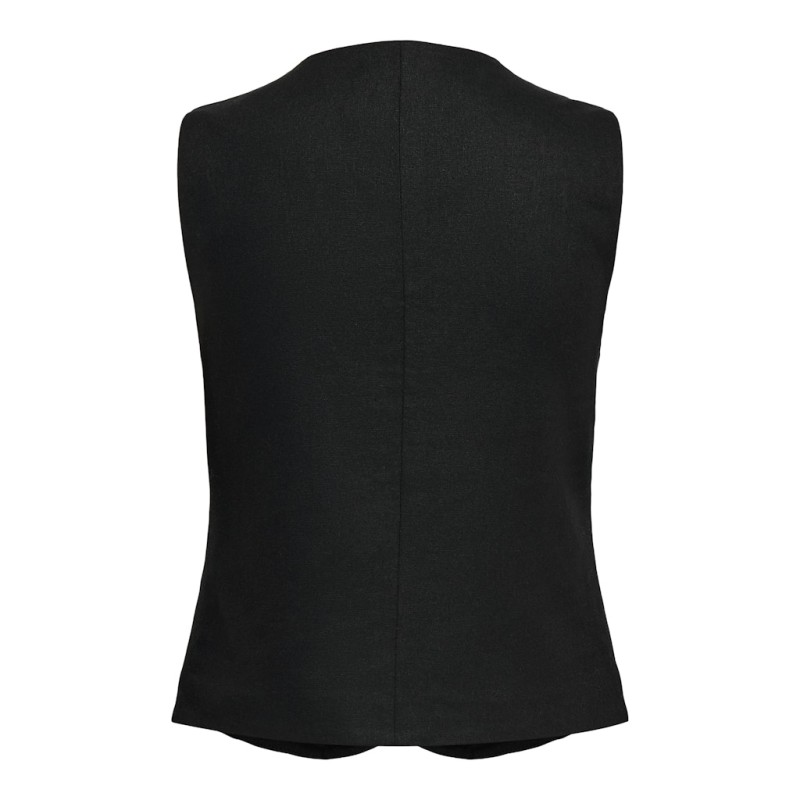 copy of ONLY Goa kortærmet hør vest - Black