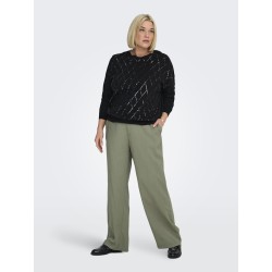 ONLY CARMAKOMA Aris Life bukser -  Black