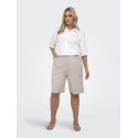 ONLY CARMAKOMA Mia højtaljede shorts - String