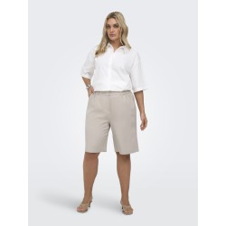 ONLY CARMAKOMA Mia højtaljede shorts - String