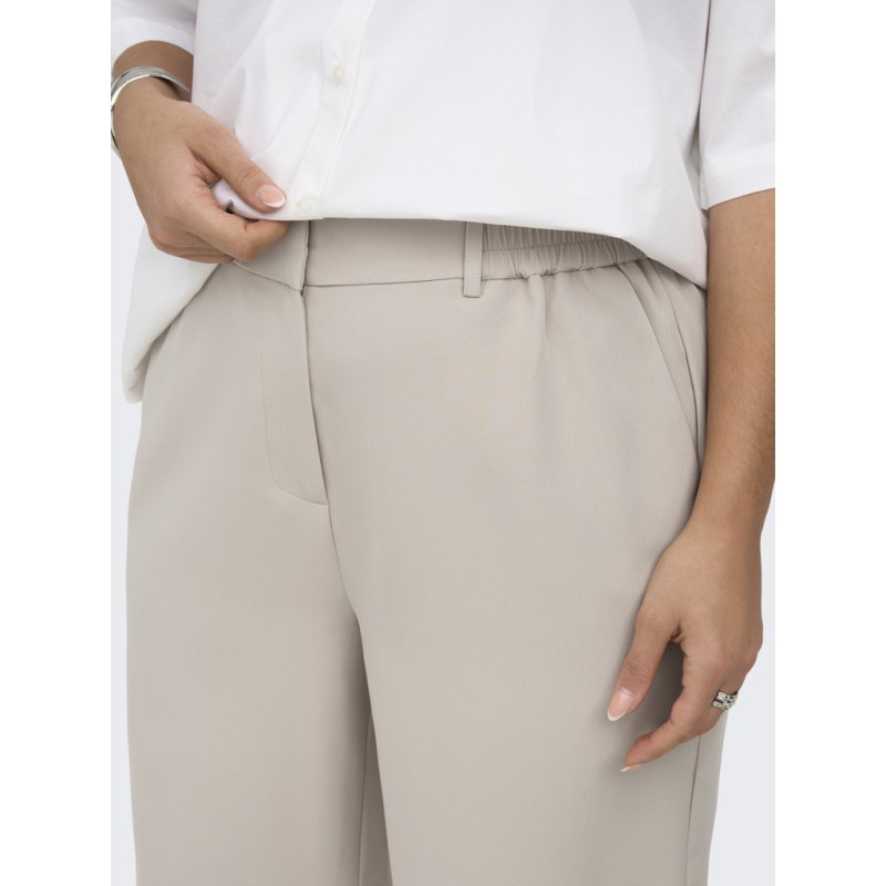 ONLY CARMAKOMA Mia højtaljede shorts - String