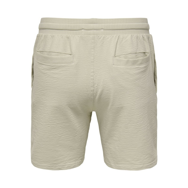 ONLY & SONS Kian Life Seers shorts - Silver Lining