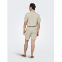 ONLY & SONS Kian Life Seers shorts - Silver Lining