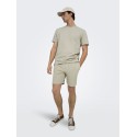 ONLY & SONS Kian Life Seers shorts - Silver Lining