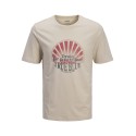 JJ REBEL Gaze kortærmet t-shirt - Moonbeam