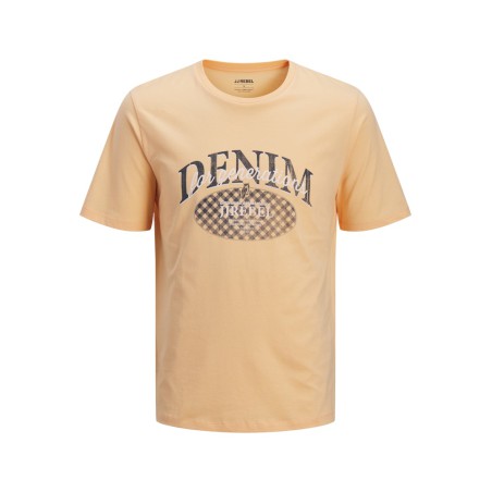 JJ REBEL Gaze kortærmet t-shirt - Apricot Ice