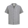 JACK & JONES Montauk kortærmet hæklet skjorte - Sky Captain