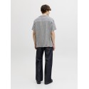 JACK & JONES Montauk kortærmet hæklet skjorte - Sky Captain