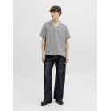JACK & JONES Montauk kortærmet hæklet skjorte - Sky Captain