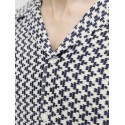 JACK & JONES Montauk kortærmet hæklet skjorte - Sky Captain
