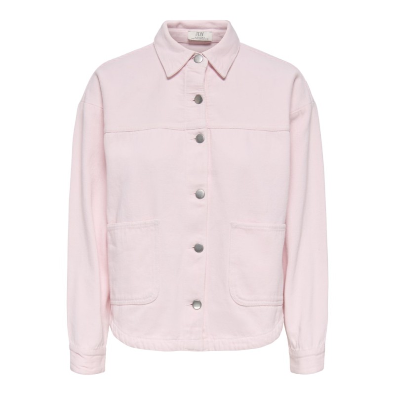 JDY Noma langærmet jakke - Chalk Pink