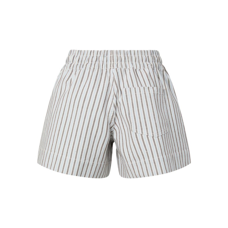 PIECES Billo pull up shorts - Cashmere Blue
