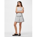 PIECES Billo pull up shorts - Cashmere Blue