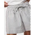 PIECES Billo pull up shorts - Cashmere Blue