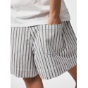 PIECES Billo pull up shorts - Cashmere Blue