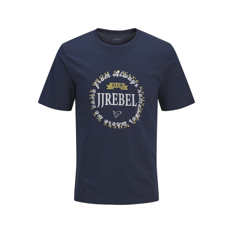copy of JJ REBEL Gaze kortærmet t-shirt - Navy Blazer