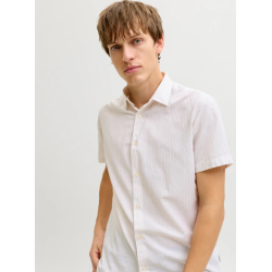 JJ REBEL Moss Sunny Hør Skjorte - Navy Blazer