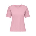 ONLY Happy S/S Rund Hals T-shirt - Romance Rose