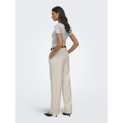 JDY Lucky kortærmet T-shirt - Chicory Coffee