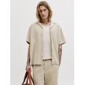 JACK & JONES Tyson kortærmet resort skjorte - String