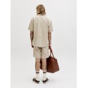 JACK & JONES Tyson kortærmet resort skjorte - String