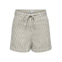 ONLY Naomi stribede shorts - Winter Twig