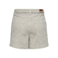 ONLY Naomi stribede shorts - Winter Twig