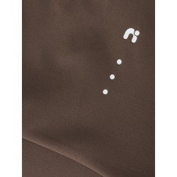 NAME IT KIDS Diana ærmeløs crop top - Chocolate Martini