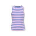 KIDS ONLY Kenya Rib Stripe Tanktop - Ultramarine