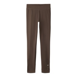 NAME IT KIDS Diana Slim leggings - Chocolate Martini