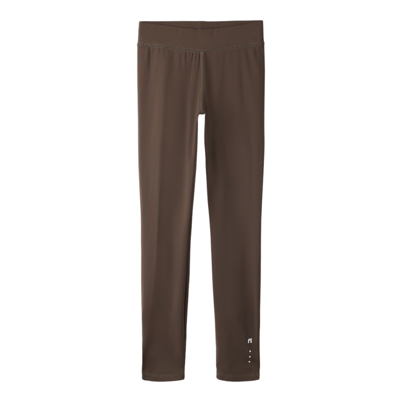 NAME IT KIDS Diana Slim leggings - Chocolate Martini