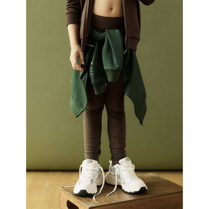 NAME IT KIDS Diana Slim leggings - Chocolate Martini