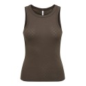 ONLY Madison Tank top - Chocolate Martini