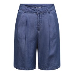 ONLY Charis Life bermuda shorts - Dark Blue Denim