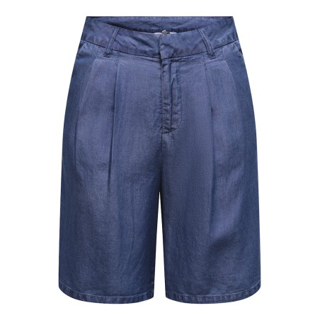 ONLY Charis Life bermuda shorts - Dark Blue Denim