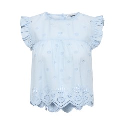 ONLY Silla Flæse Top - Cashmere Blue