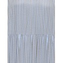 ONLY Bari Stribet kortærmet Midi kjole - Soft Chambray
