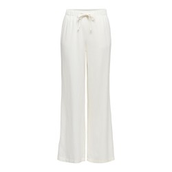 ONLY Goa hør pull up bukser - Cloud Daner