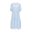 ONLY Emmia trekvartærmer kjole - Ballad Blue