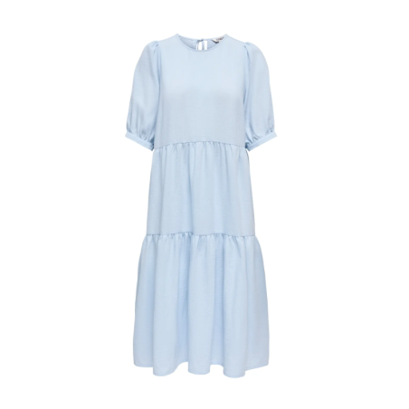 ONLY Emmia trekvartærmer kjole - Ballad Blue