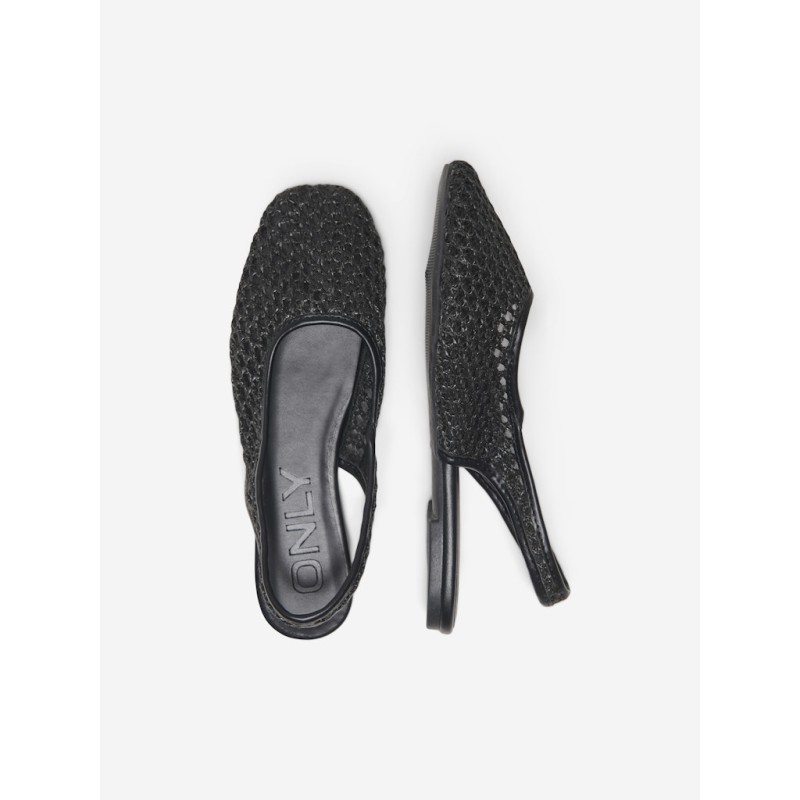 ONLY SHOES Akira slingback ballerina - Sort