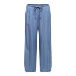 ONLY Charis Life pull up bukser - Medium Blue Denim