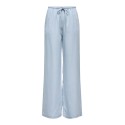 ONLY Charis Life pull up bukser - Light Blue Denim