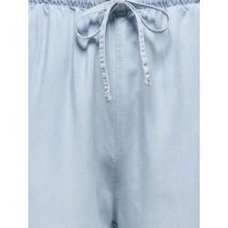 ONLY Charis Life pull up bukser - Light Blue Denim