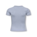 KIDS ONLY Gelva June kortærmet t-shirt - Cashmere Blue
